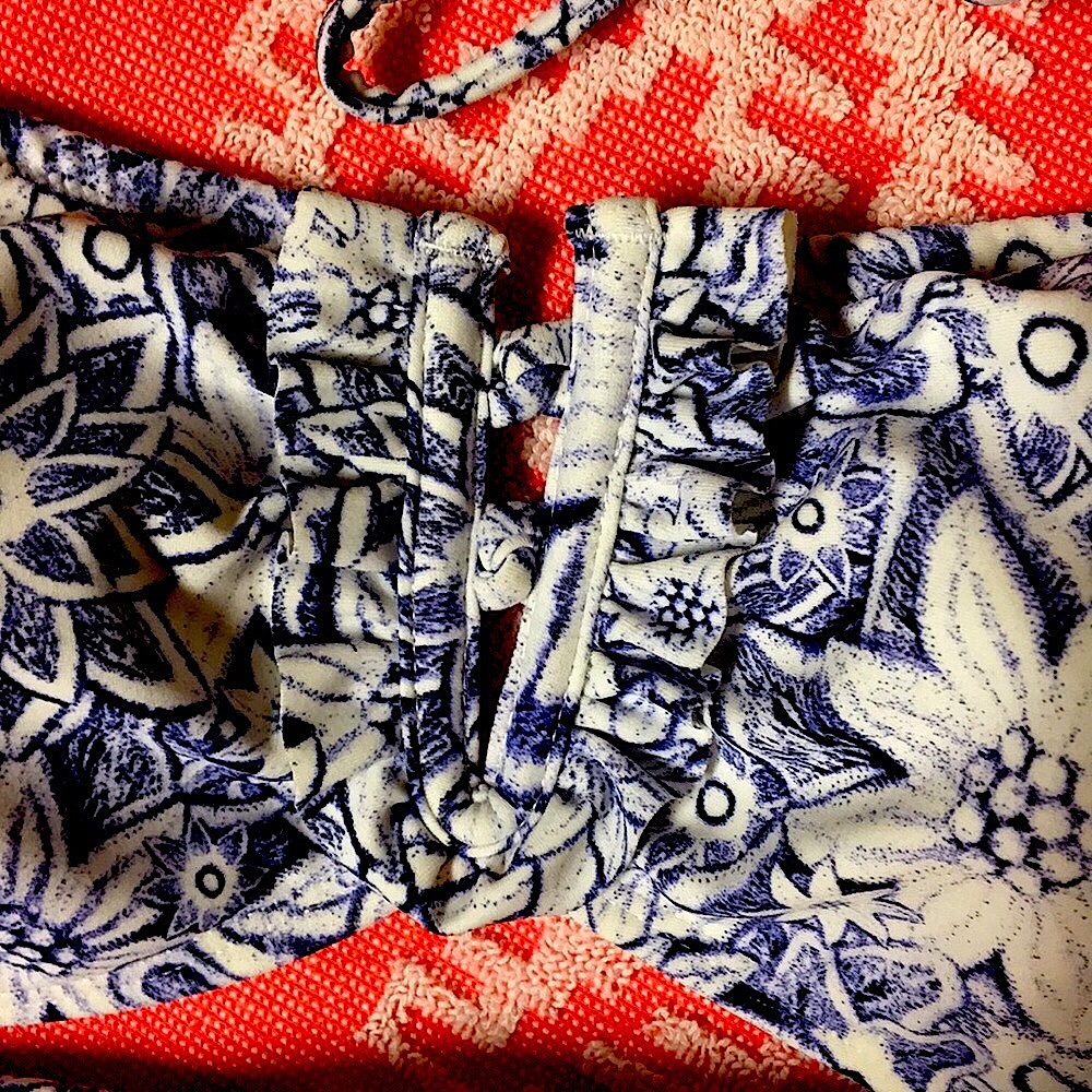 NWT 2 Chillies Australian Floral Bikini Swimsuit - Picture 5 of 6